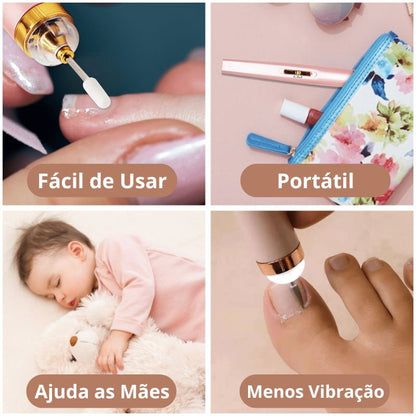 CONJUNTO PROFISSIONAL DE MÁQUINA ELÉTRICA PARA MANICURA