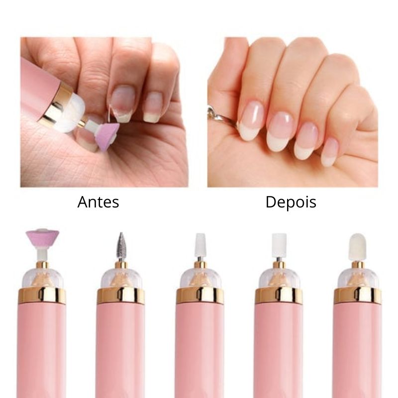 CONJUNTO PROFISSIONAL DE MÁQUINA ELÉTRICA PARA MANICURA