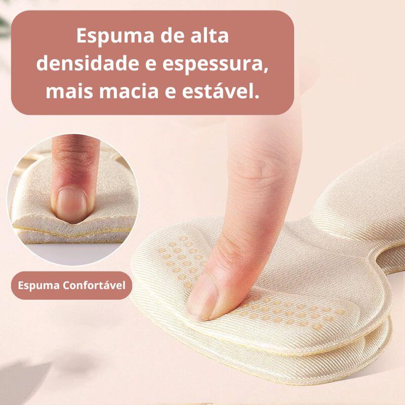 1 Par de Palmilhas de Gel de Silicone – Alívio da Dor no Calcanhar e Proteção para os Pés